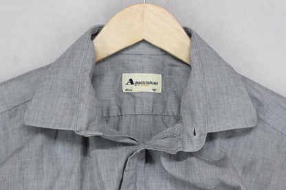 Mens Shirt Classic Button Up Long Sleeve