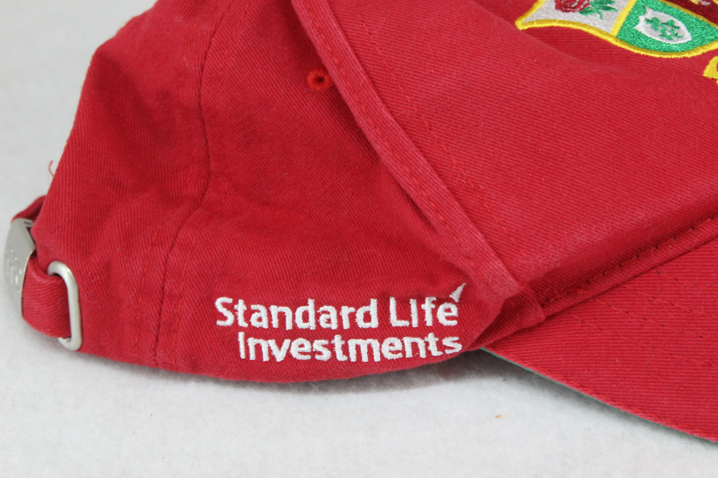 Mens British Lions Cap Rugby Adjustable Logo