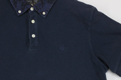 Mens Polo Shirt Button Short Sleeve