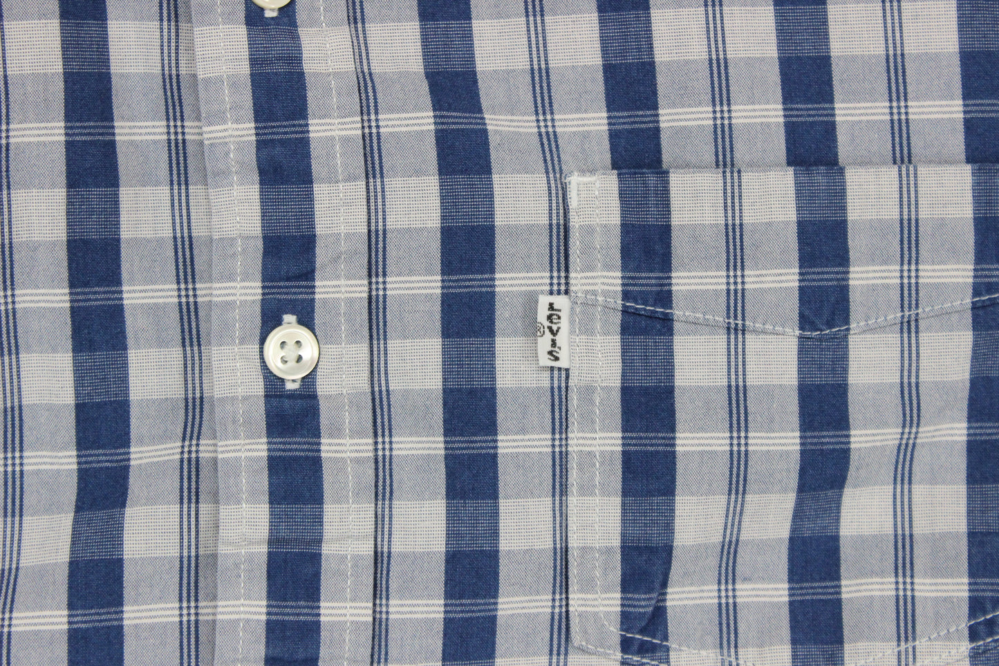 Mens Plaid Shirt Button Up Check
