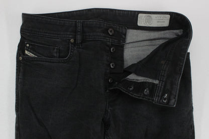 Mens Troxer Jeans Slim Skinny Stretch