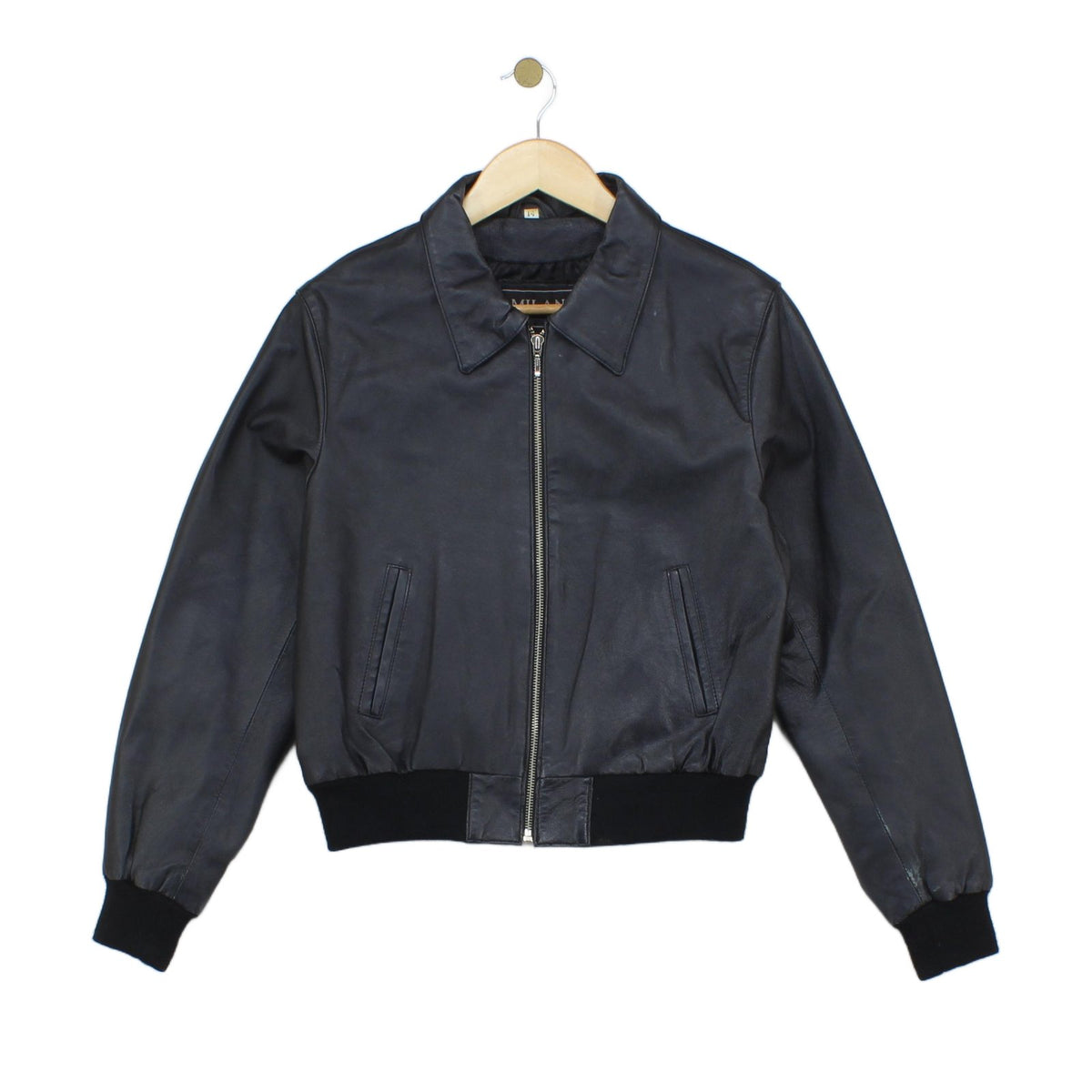 Womens Leather Jacket Full Zip