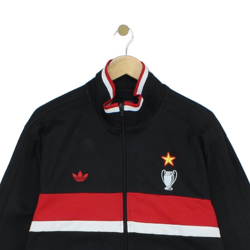 Mens Ac Milan Track Jacket Full Zip