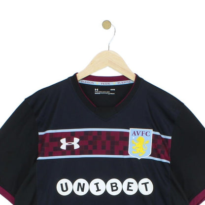 Mens Aston Villa 2017-18 Football Shirt Away Jersey