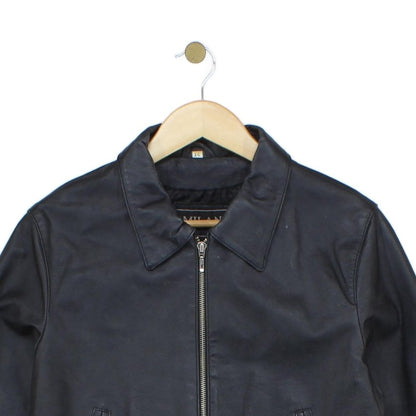 Womens Leather Jacket Full Zip