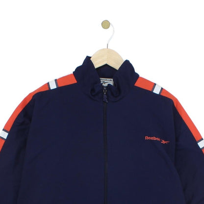 Mens Track Jacket Oversized Fit Full Zip Striped