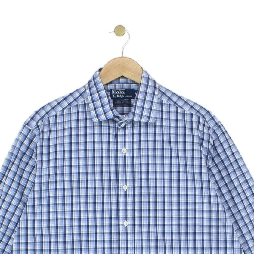 Mens Plaid Shirt  Button Up Casual
