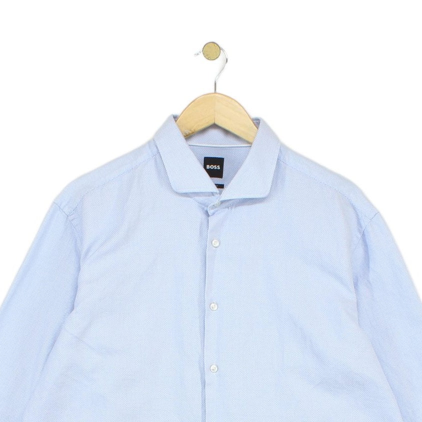 Mens Shirt Long Sleeve Regular Fit