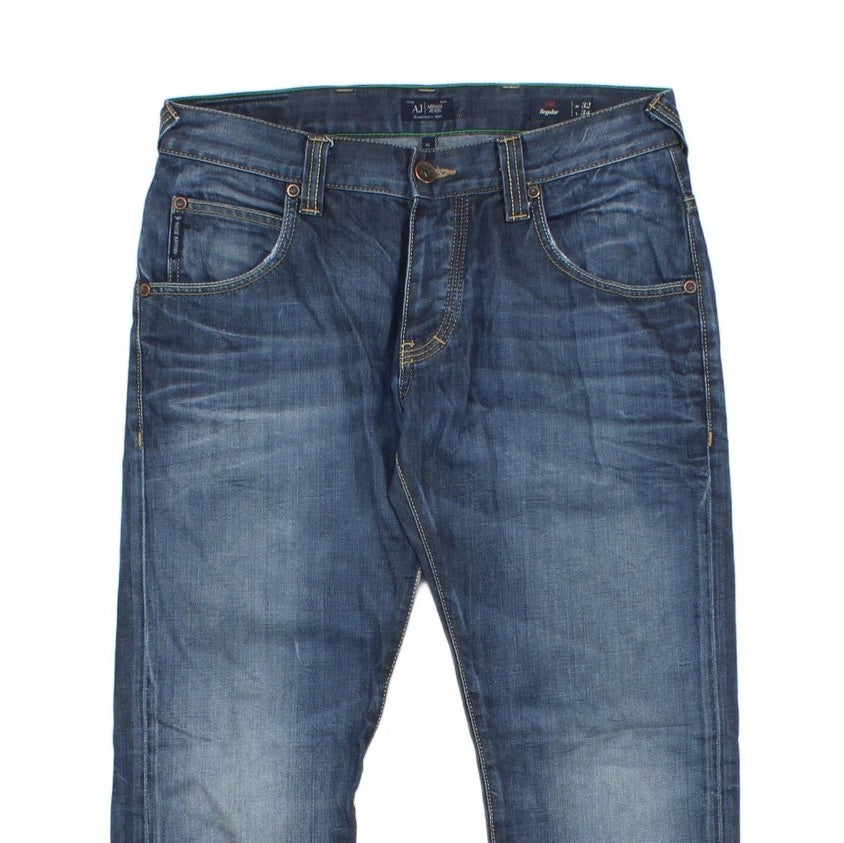 Mens Jeans Button Fly Denim