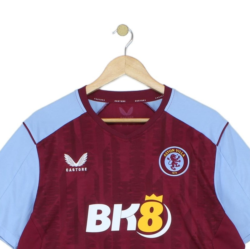 Mens Aston Villa 2023-24 Football Shirt Home Jersey