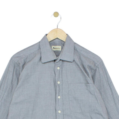 Mens Shirt Classic Button Up Long Sleeve