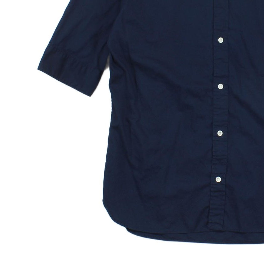 Mens Shirt Short Sleeve Button Up