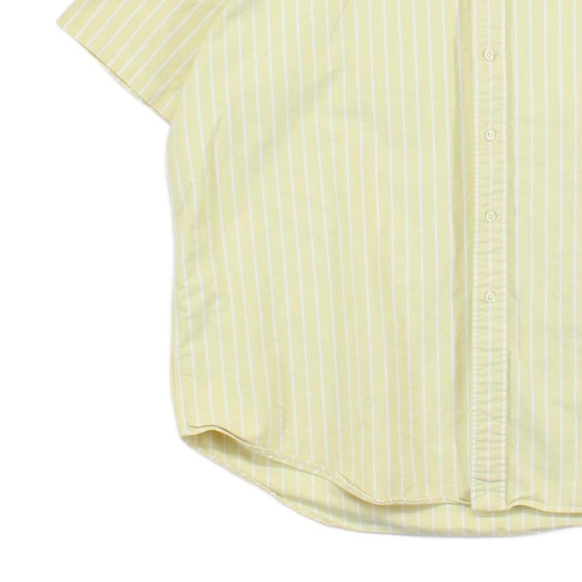 Mens Striped Shirt Short Sleeve