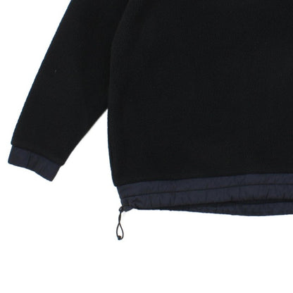 Mens Sherpa Fleece Sweatshirt Crew Neck Pullover