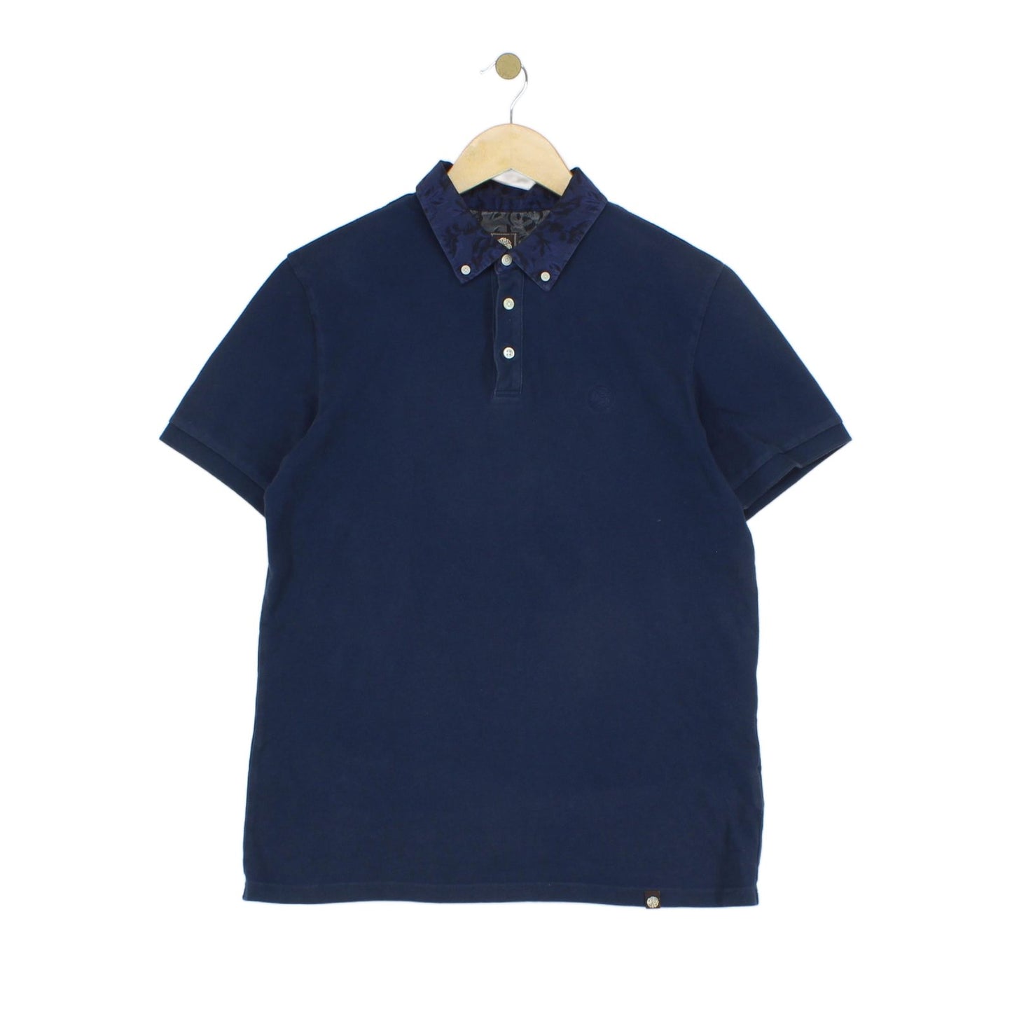 Mens Polo Shirt Button Short Sleeve
