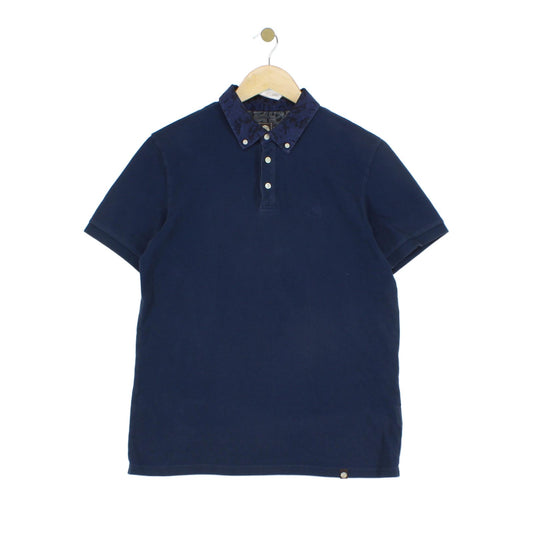 Mens Polo Shirt Button Short Sleeve