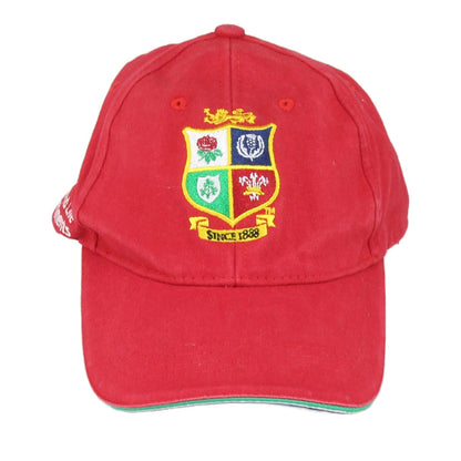 Mens British Lions Cap Rugby Adjustable Logo