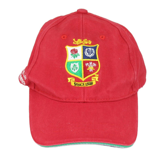 Mens British Lions Cap Rugby Adjustable Logo