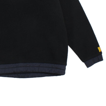 Mens Sherpa Fleece Sweatshirt Crew Neck Pullover