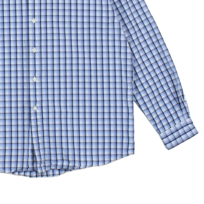 Mens Plaid Shirt  Button Up Casual