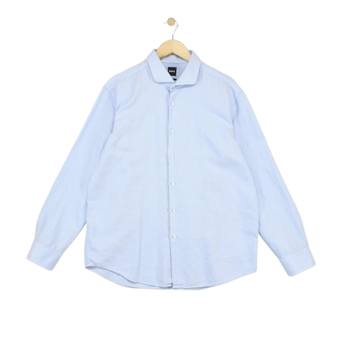 Mens Shirt Long Sleeve Regular Fit