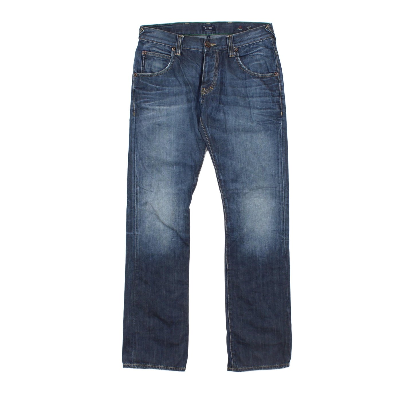 Mens Jeans Button Fly Denim