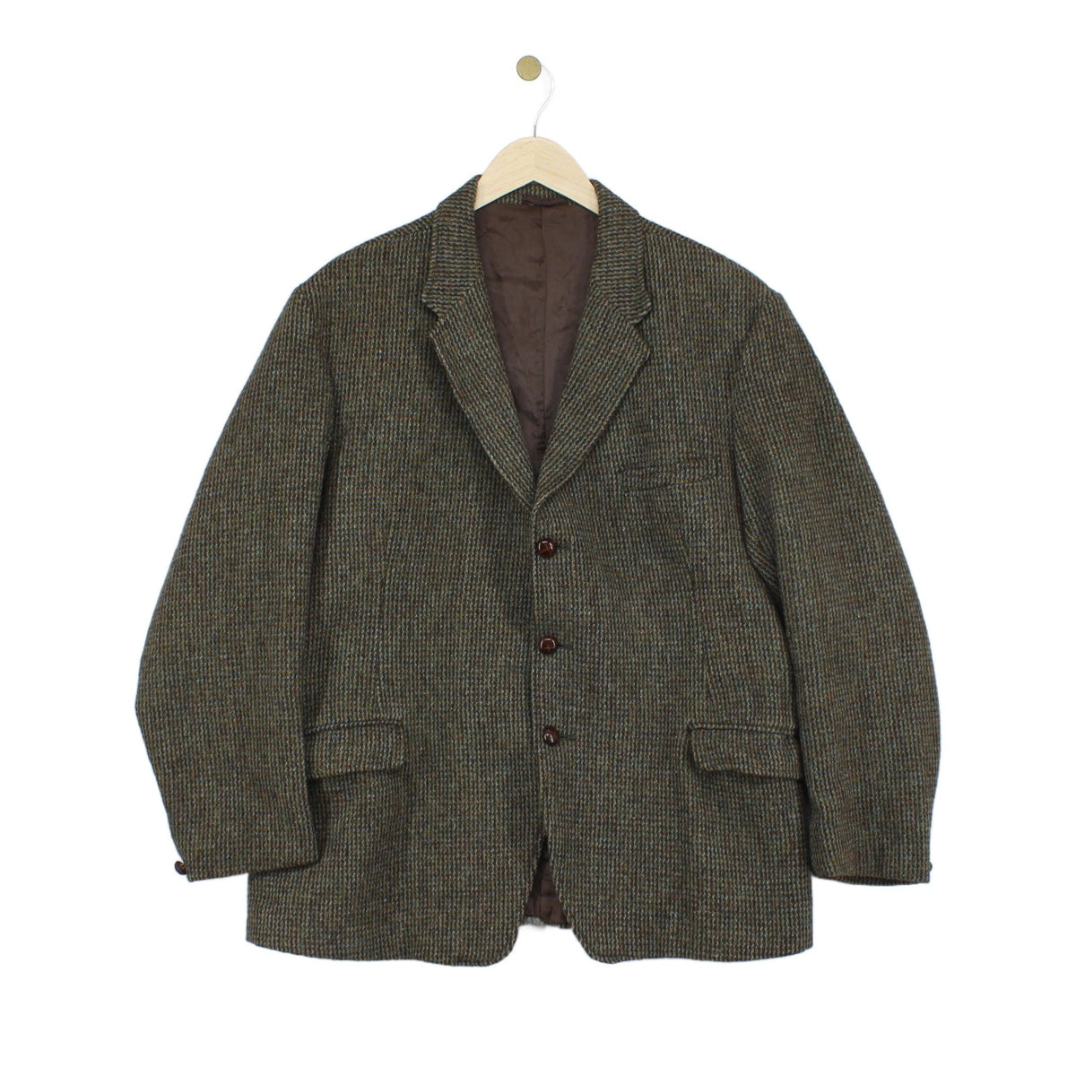 Mens Harris Tweed Blazer Formal Jacket Wool