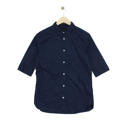 Mens Shirt Short Sleeve Button Up