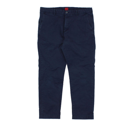 Mens Chino Trousers Zip Fly