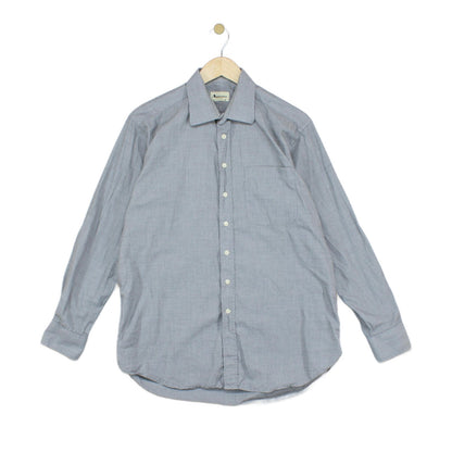 Mens Shirt Classic Button Up Long Sleeve