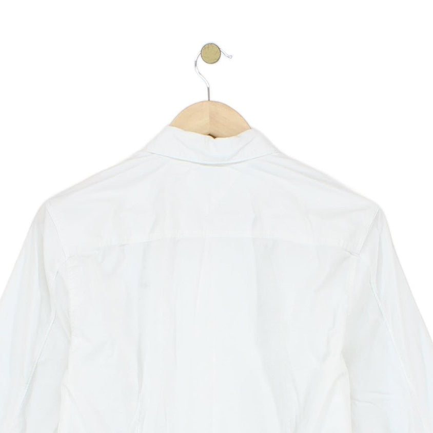 Mens Shirt Slim Fit Stretch Long Sleeve Collared