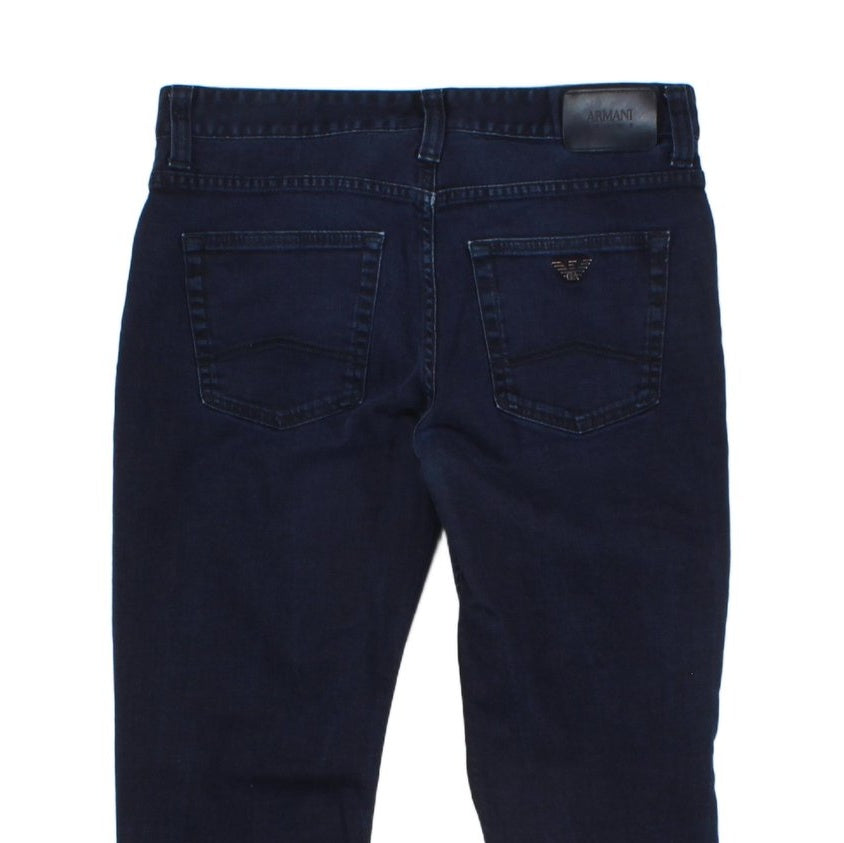 Mens Slim Jeans Stretch Zip Fly