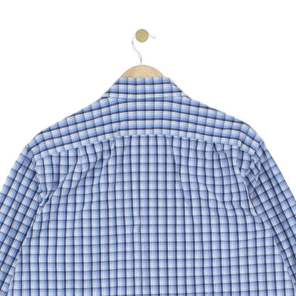 Mens Plaid Shirt  Button Up Casual