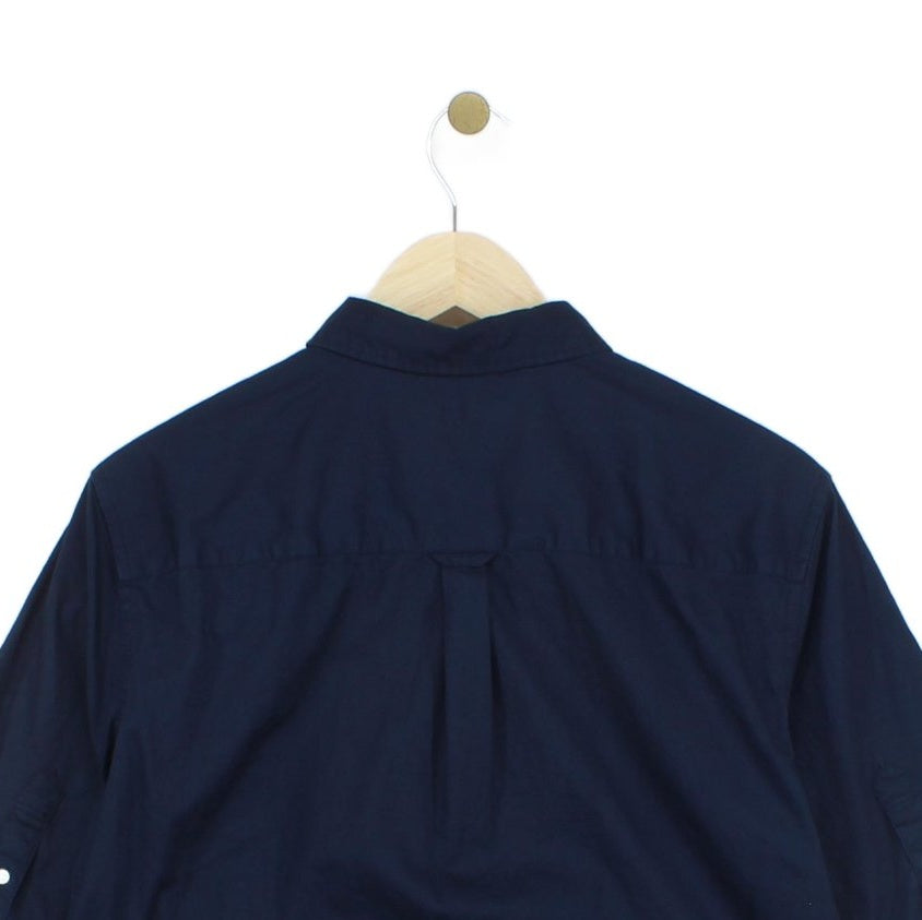 Mens Shirt Short Sleeve Button Up