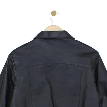 Womens Leather Jacket Full Zip