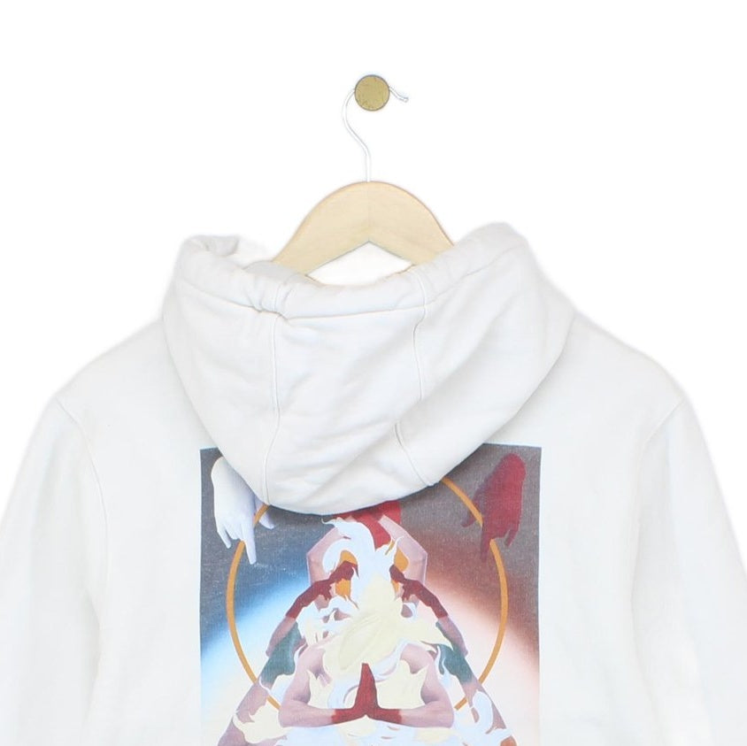 Womens Meditation Hoodie Made In Portugal Logo Graphic