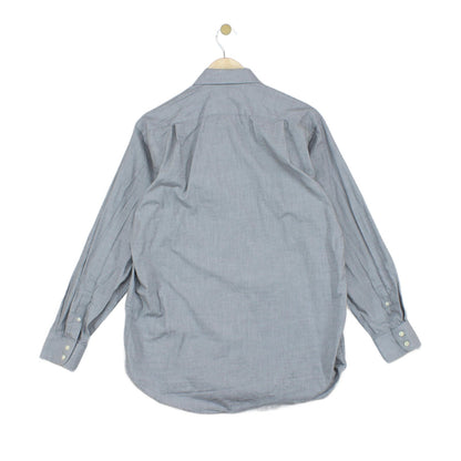 Mens Shirt Classic Button Up Long Sleeve