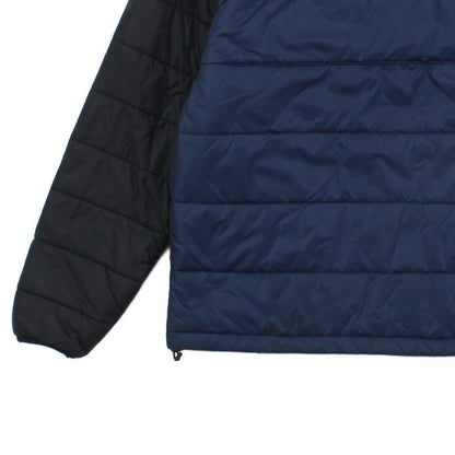 Mens Quilted Jacket Insulated Hooded Outdoor
