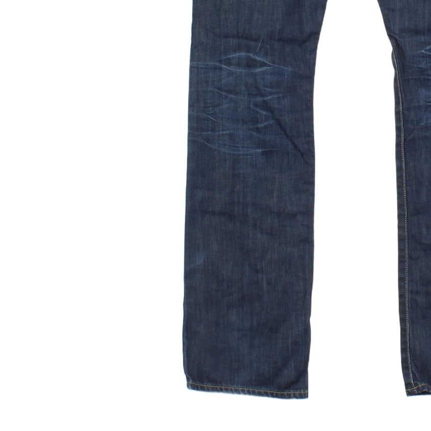 Mens Jeans Button Fly Denim