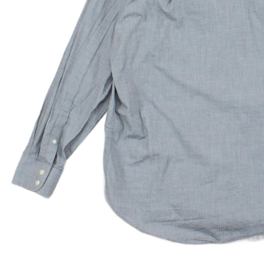 Mens Shirt Classic Button Up Long Sleeve