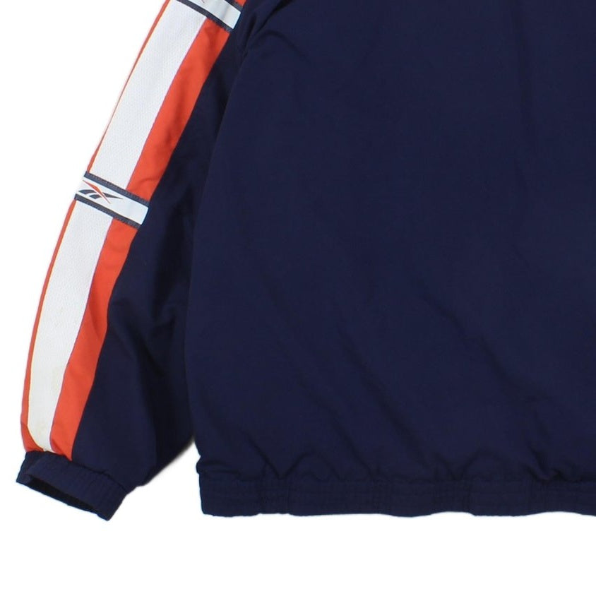 Mens Track Jacket Oversized Fit Full Zip Striped