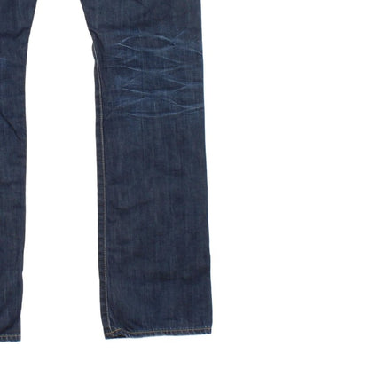 Mens Jeans Button Fly Denim