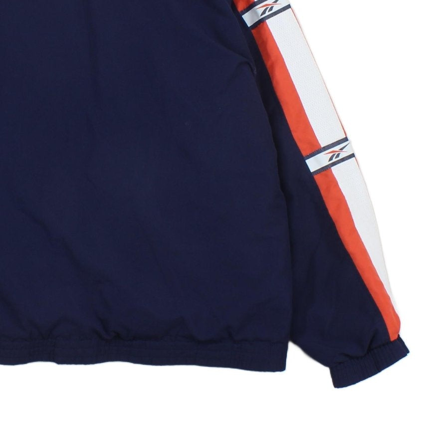 Mens Track Jacket Oversized Fit Full Zip Striped