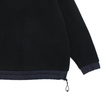 Mens Sherpa Fleece Sweatshirt Crew Neck Pullover