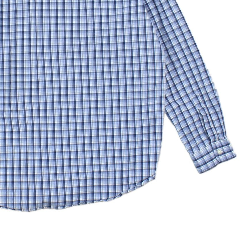 Mens Plaid Shirt  Button Up Casual