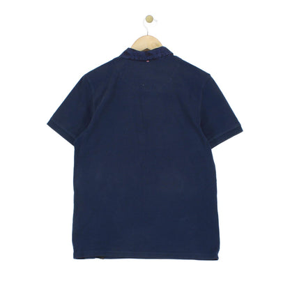 Mens Polo Shirt Button Short Sleeve