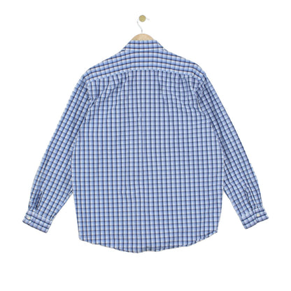 Mens Plaid Shirt  Button Up Casual