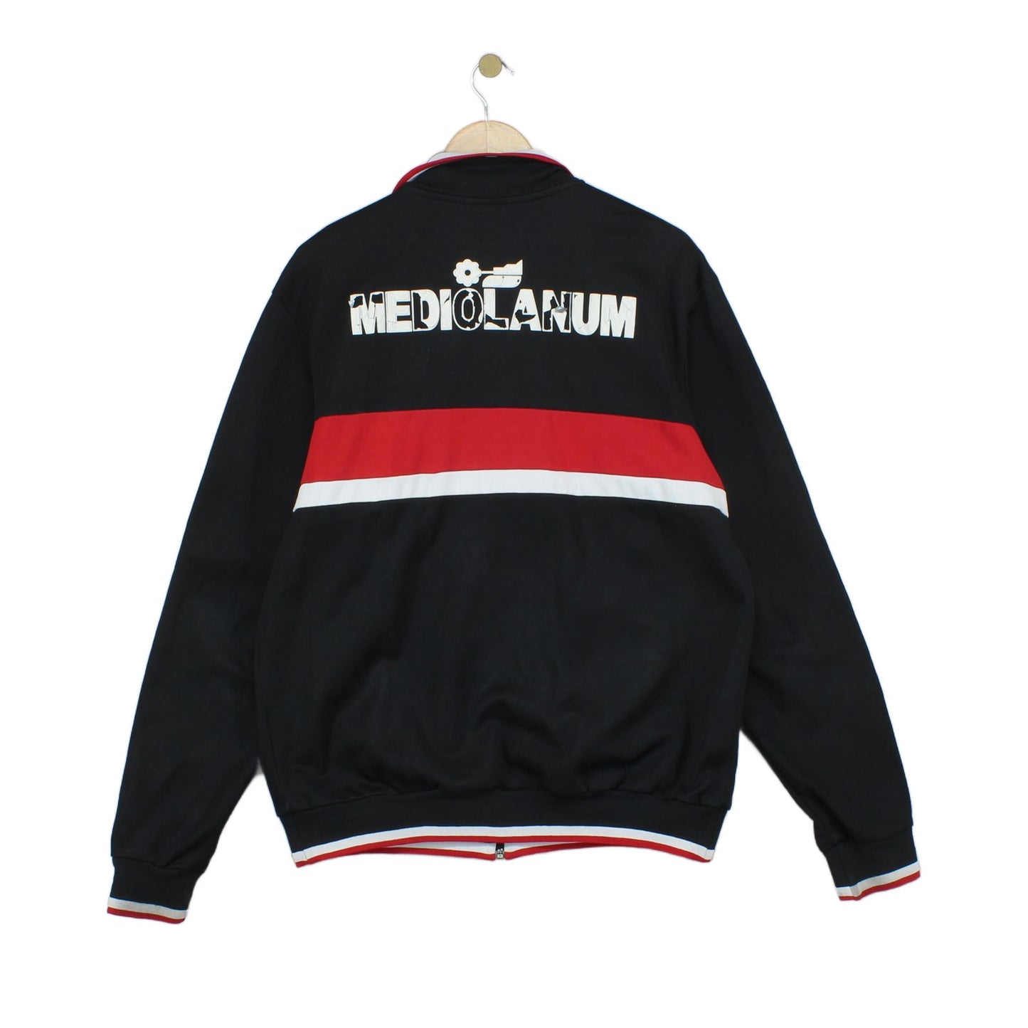 Mens Ac Milan Track Jacket Full Zip