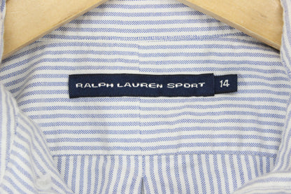 Womens Striped Shirt Button Down