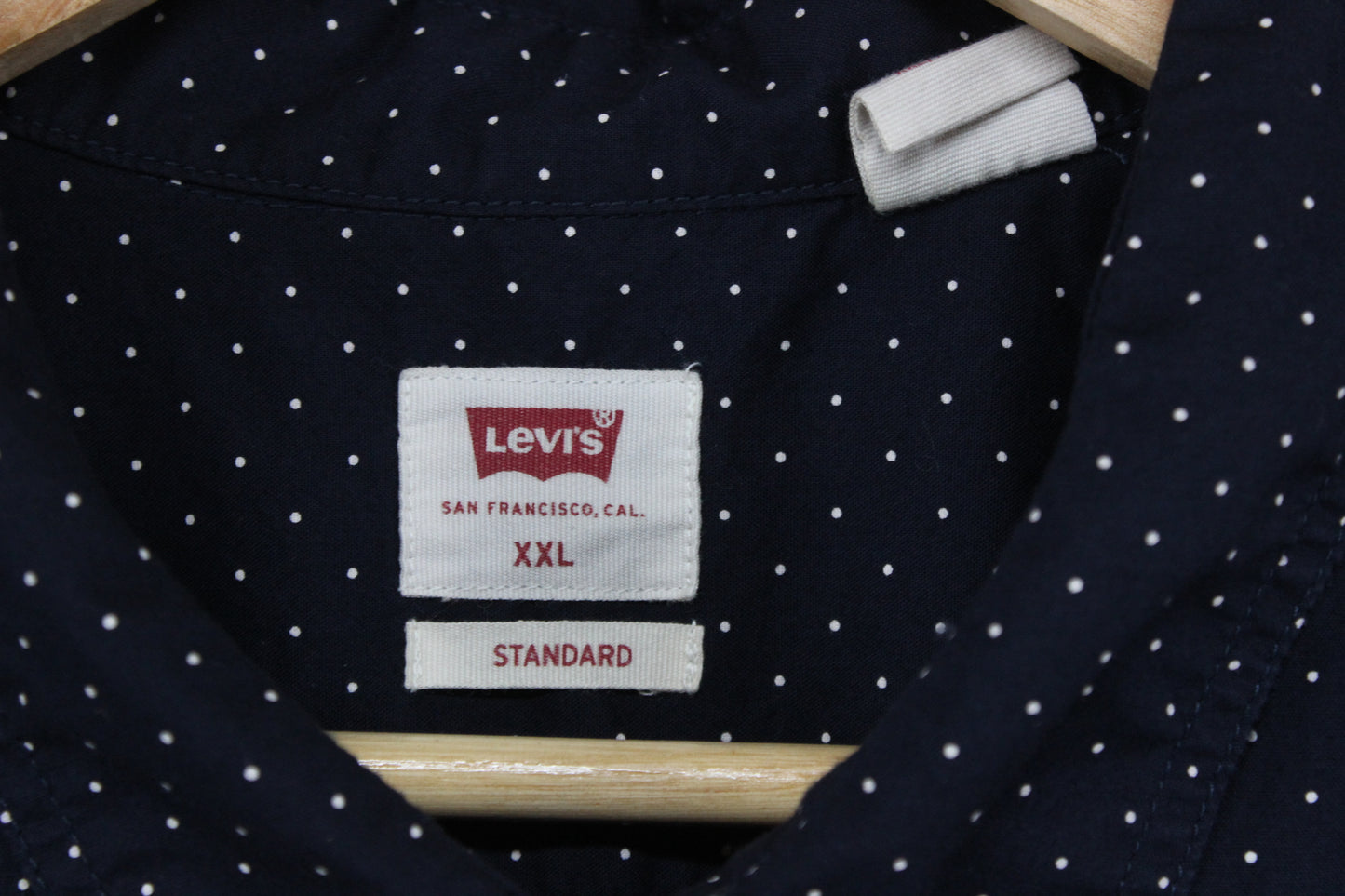 Mens Polka Dot Shirt Short Sleeve Button Up
